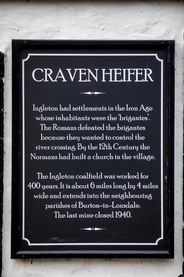 Hotel Craven Heifer Ingleton Ingleton  Exteriér fotografie